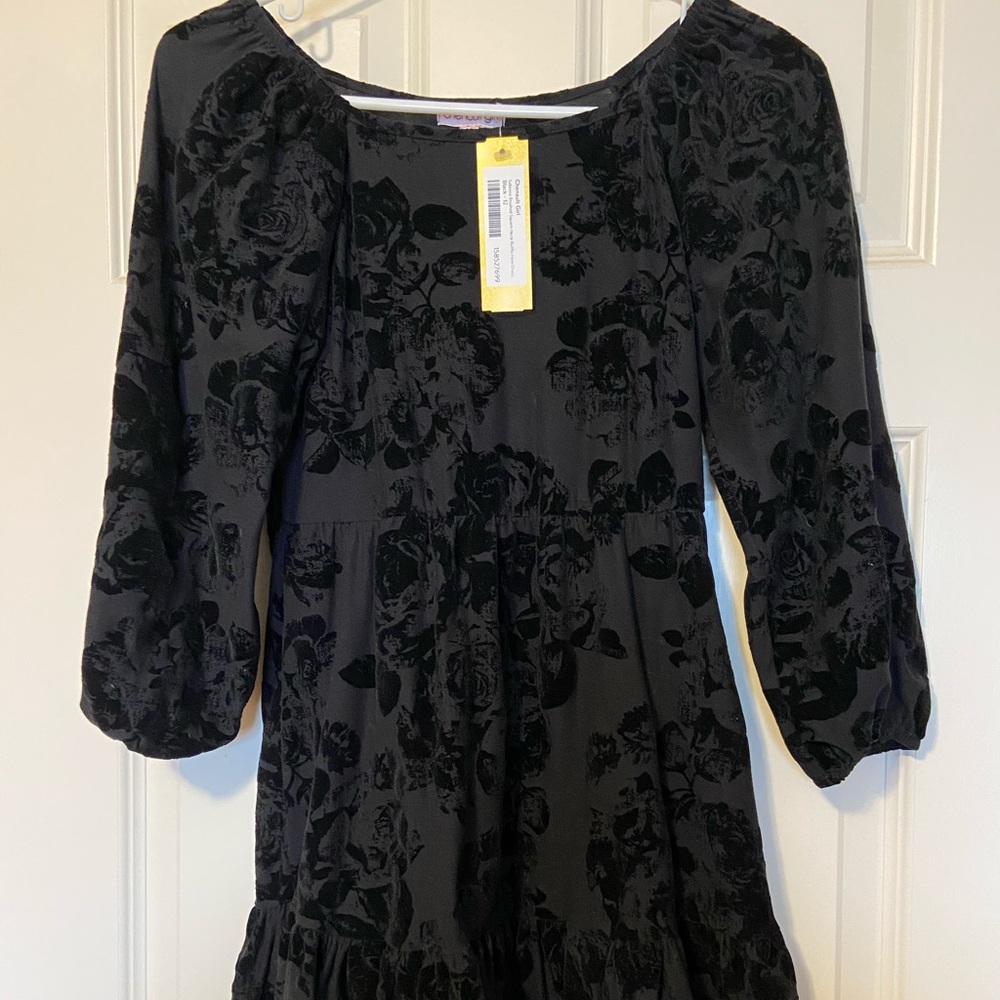 Girls black dress